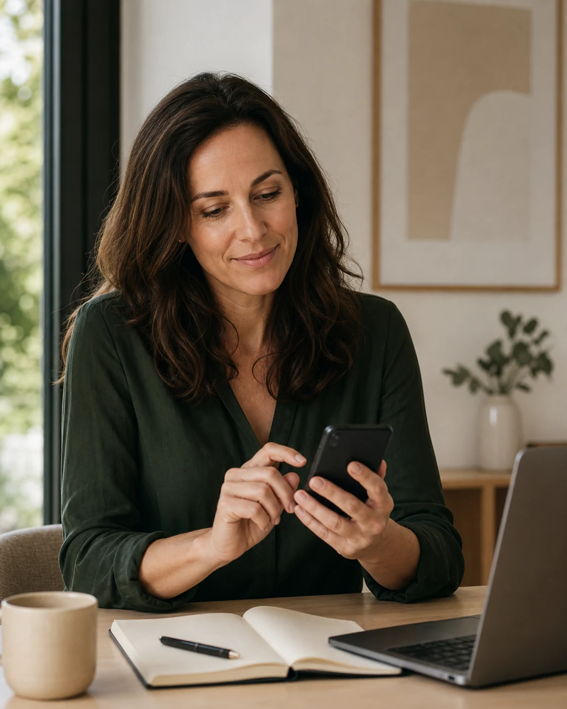Préparation d'un contenu Instagram